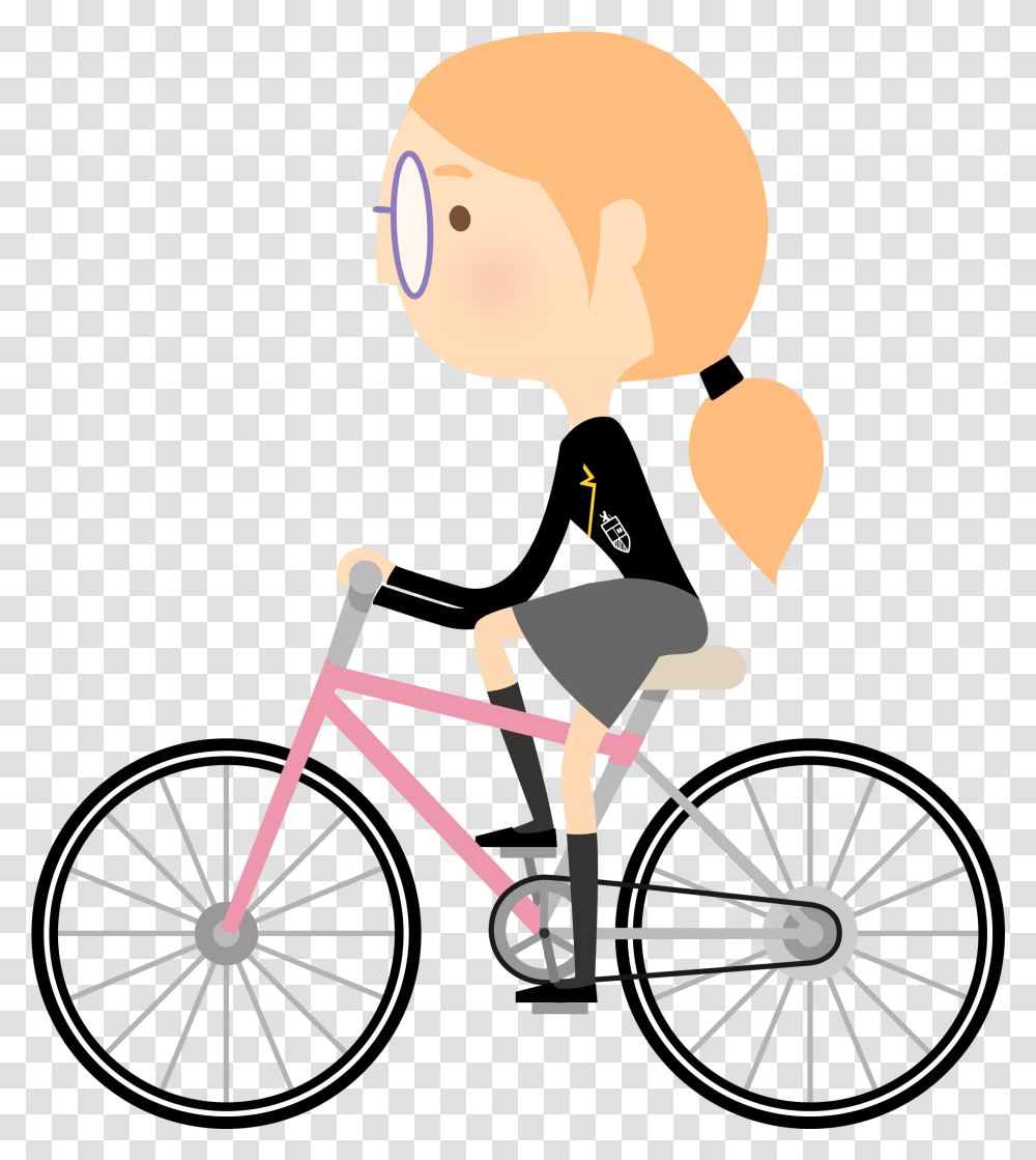 Riding Bike Ride A Bike, Bicycle, Vehicle, Transportation, Cyclist Transparent Png