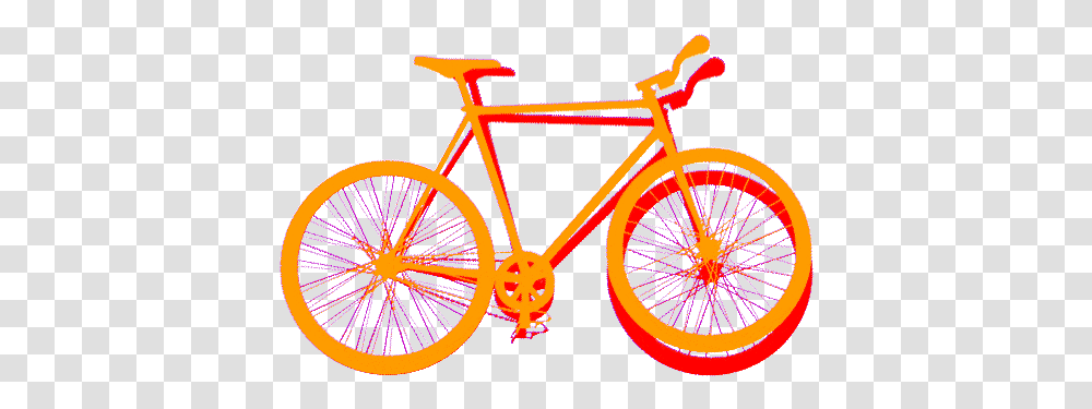 Riding Bikes Stickers For Android Ios Animated Moving Bike Gif, Bicycle, Vehicle, Transportation, Spoke Transparent Png