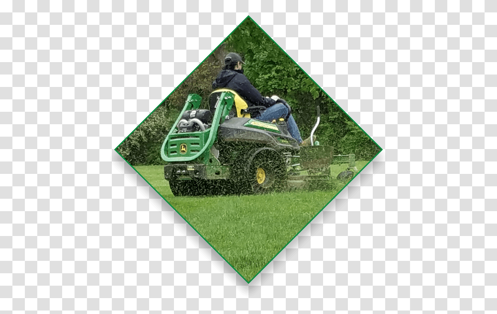 Riding Mower, Person, Human, Tool, Lawn Mower Transparent Png