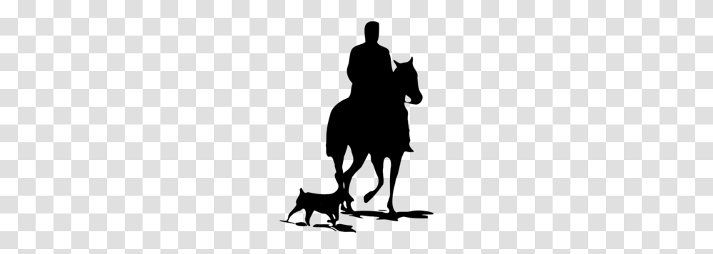 Riding The Horse Silhouette Clip Art, Gray, World Of Warcraft Transparent Png
