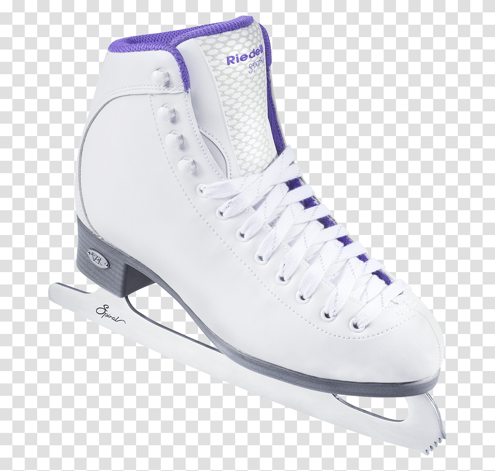 Riedell Model 118 Sparkle Skate Set With Spiral Stainless Figure Skate, Shoe, Footwear, Apparel Transparent Png