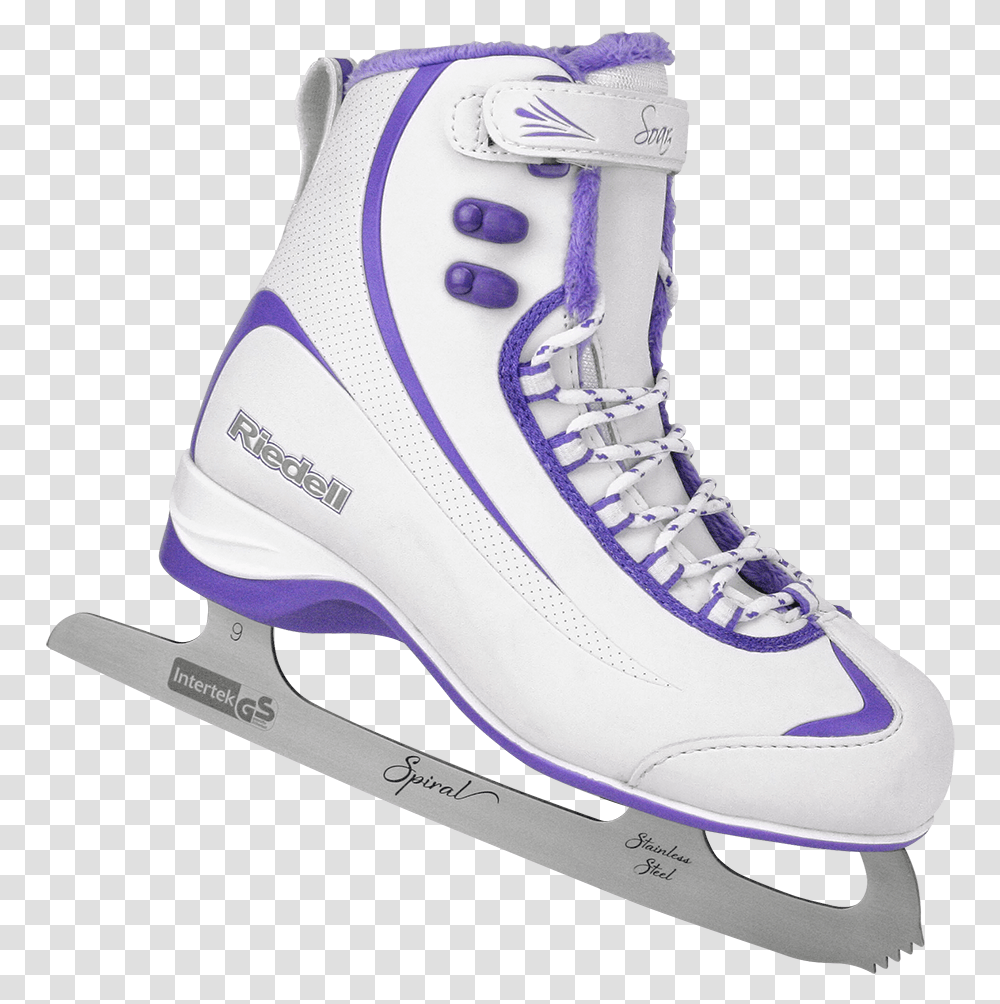 Riedell Model 625 Soar Skate Set With Spiral Stainless Ice Skate, Shoe, Footwear, Apparel Transparent Png