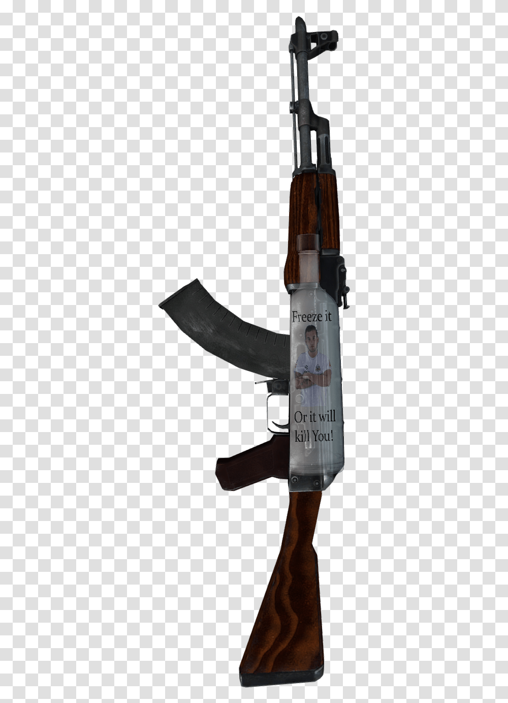 Rifle, Axe, Bottle, Cylinder, Weapon Transparent Png