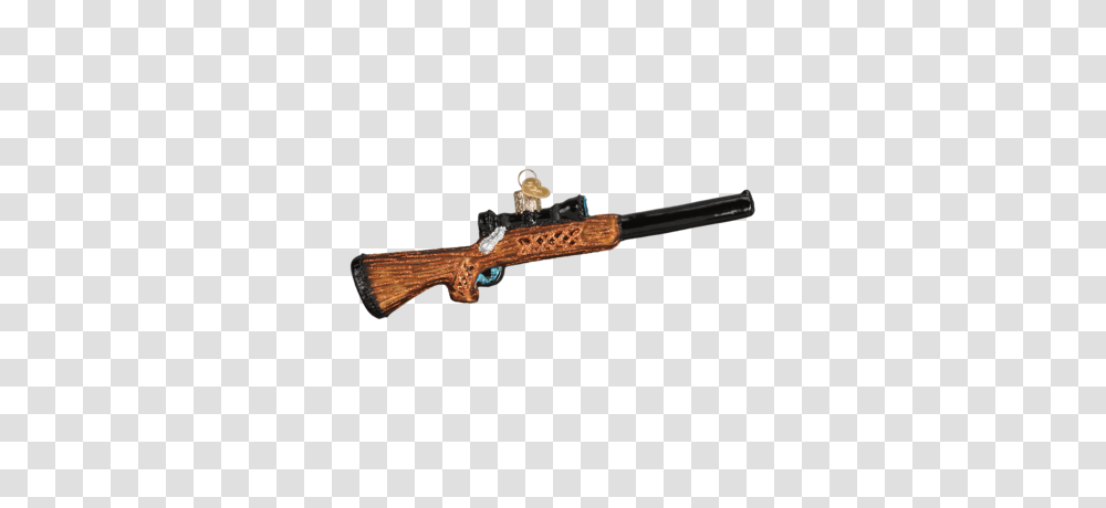 Rifle Ornament Old World Christmas Callisters Christmas, Gun, Weapon, Weaponry Transparent Png