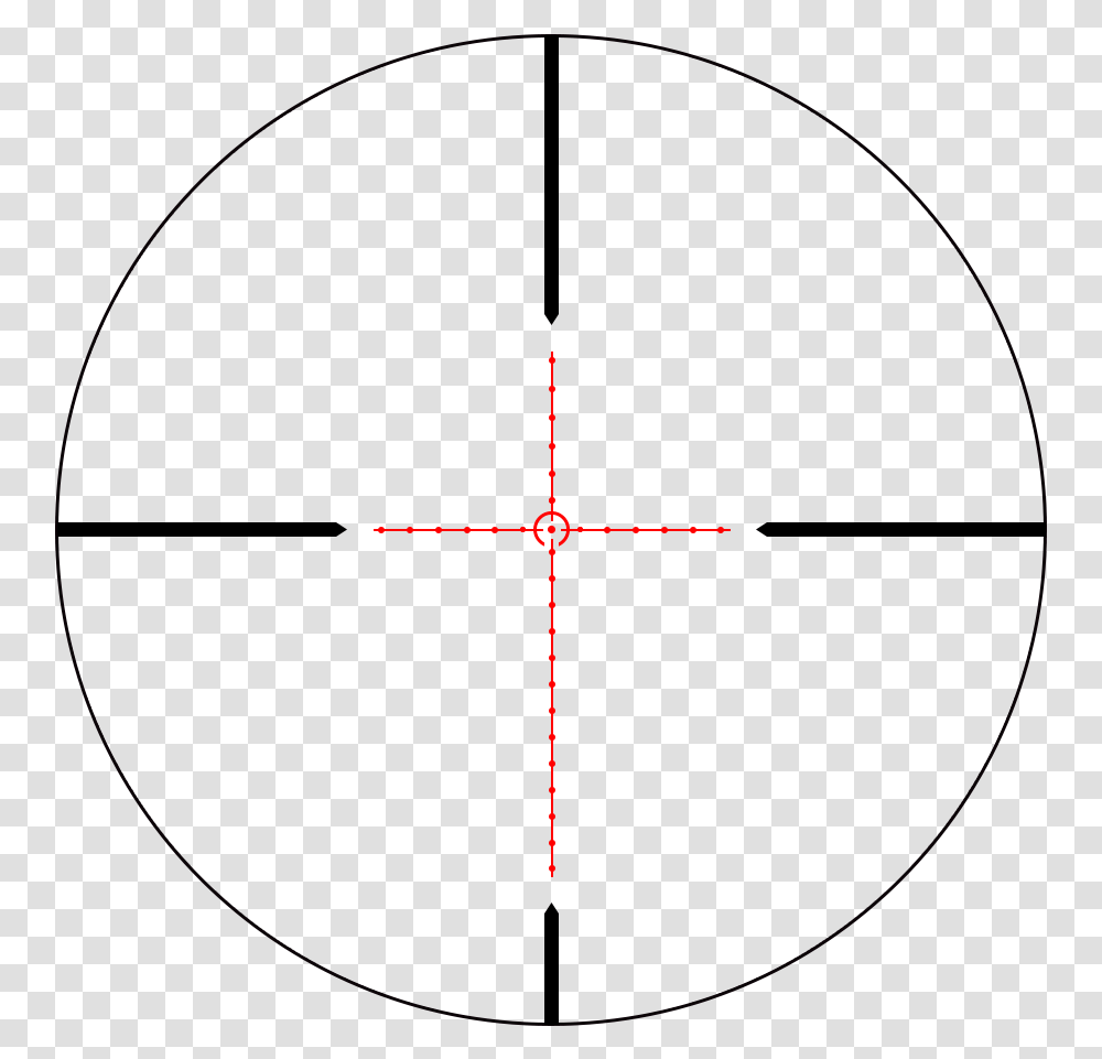 Rifle Scope Sig Sauer Tango 4 Reticle, Cross, Compass Transparent Png