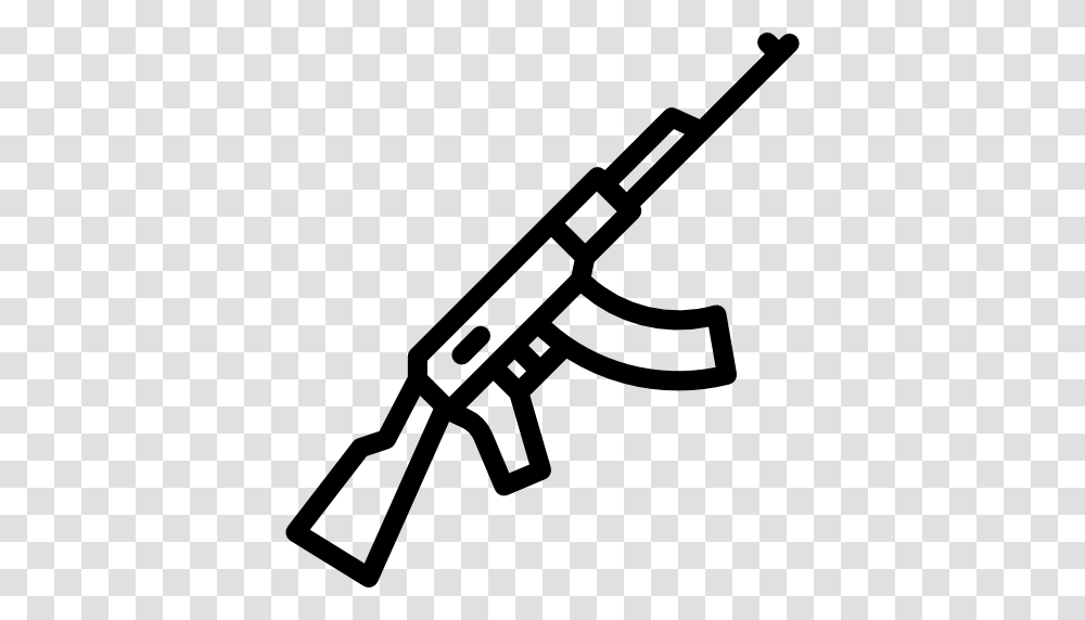 Rifle Sniper Icon, Gun, Weapon, Weaponry, Stencil Transparent Png