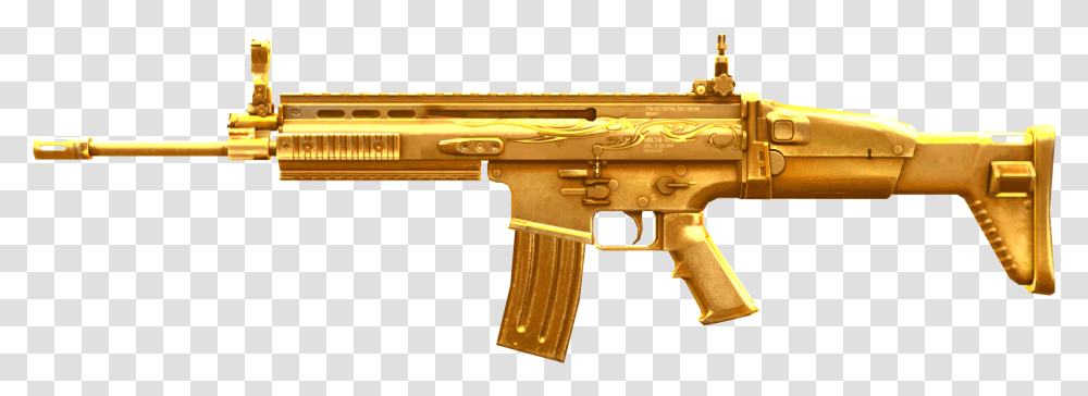 Riflemachine Gunair Gunranged Weaponairsoftgun Fn Scar No Background, Weaponry, Handgun, Shotgun Transparent Png