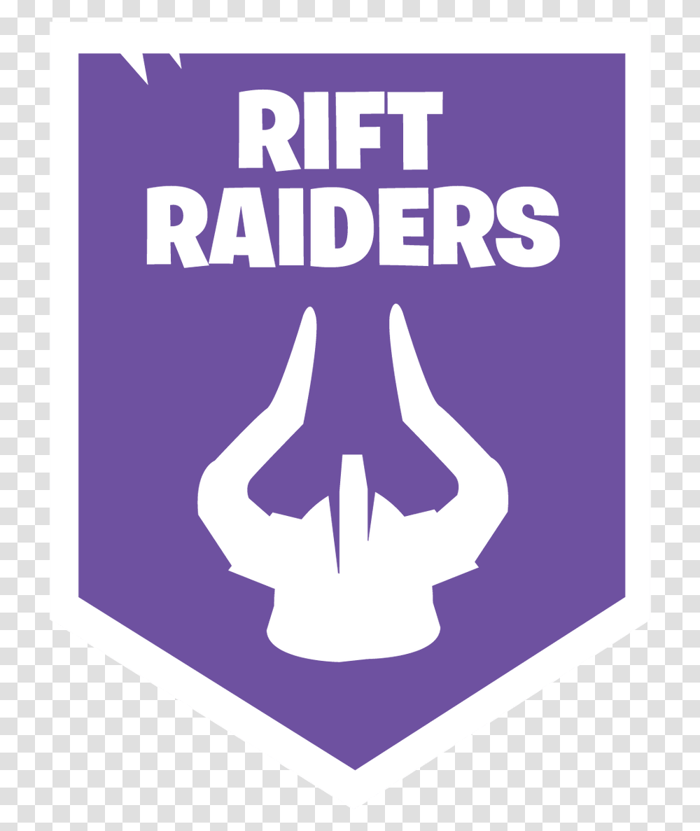 Rift Raiders Fortnite, Emblem, Poster, Advertisement Transparent Png