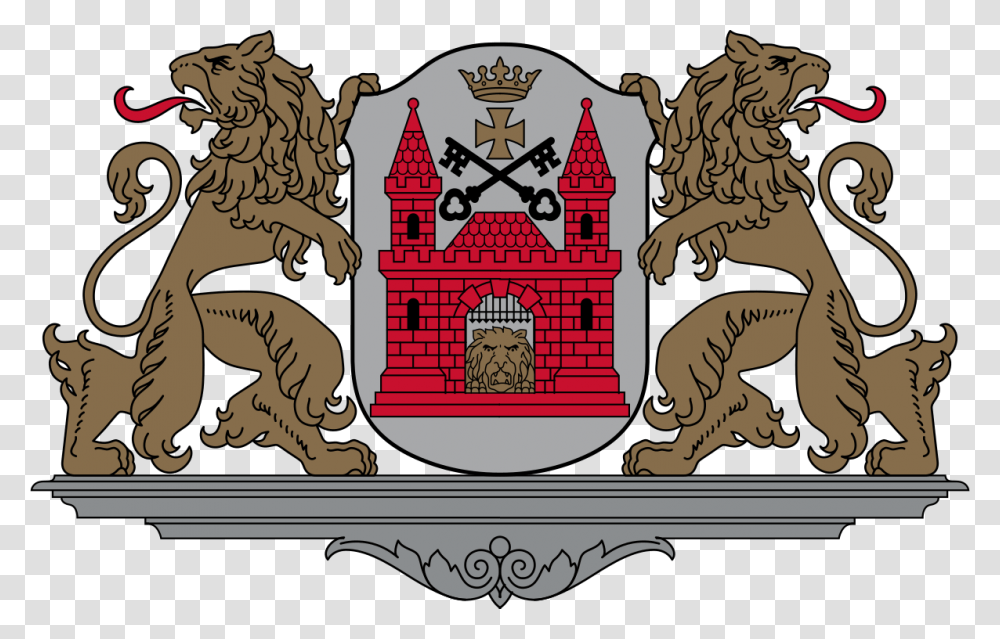 Riga Coat Of Arms, Logo, Trademark, Emblem Transparent Png