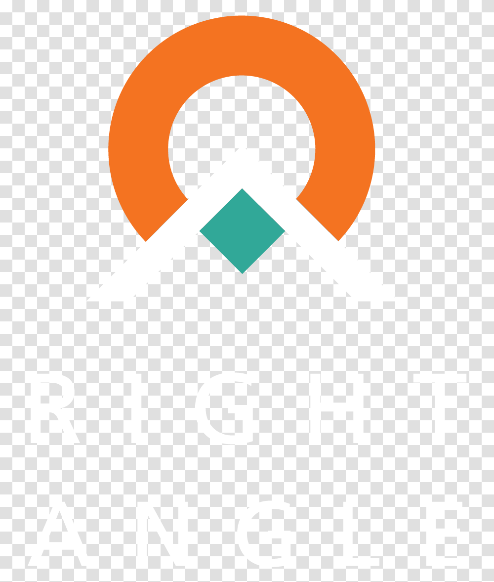 Right Angle Logo Circle, Trademark, Sign Transparent Png