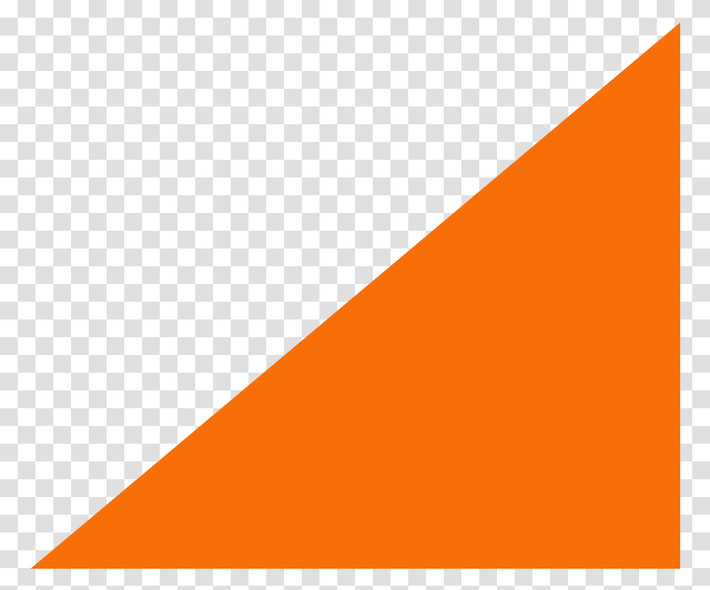 Right Angle Orange Triangle, Logo, Trademark, First Aid Transparent Png