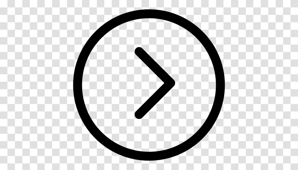 Right Arrow Circle Arrows Icon With And Vector Format, Gray, World Of Warcraft Transparent Png
