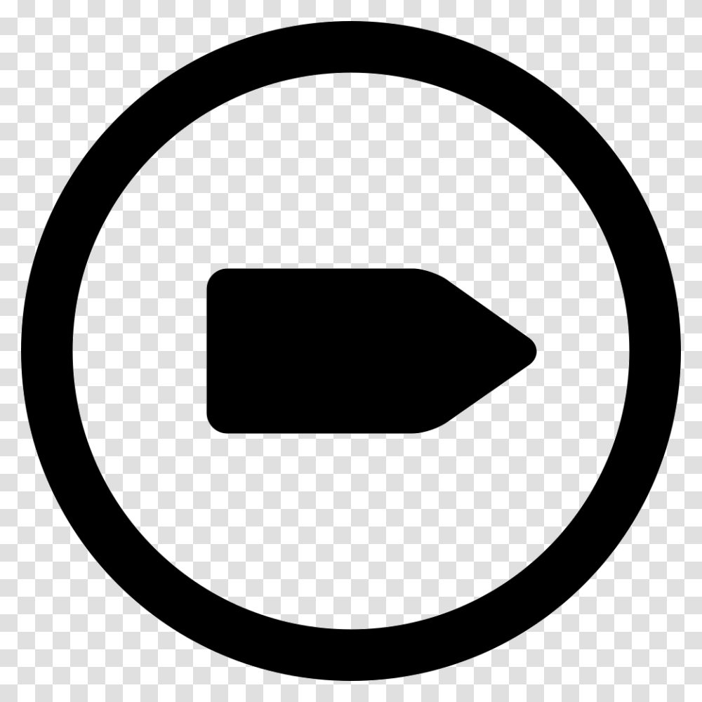 Right Arrow In Circular Button Circle, Sign, Rug, Road Sign Transparent Png