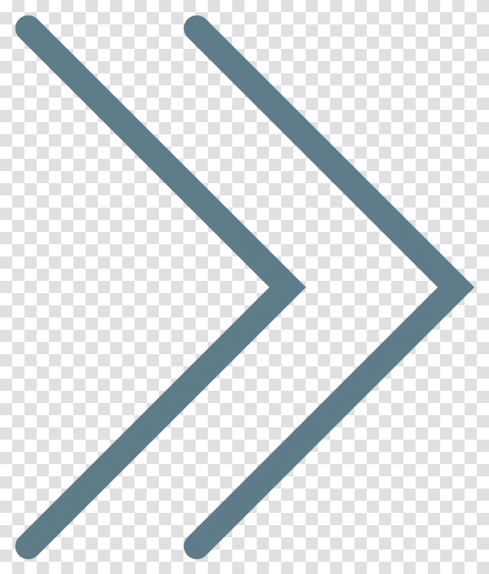 Right Arrow Parallel, Gray, Triangle Transparent Png