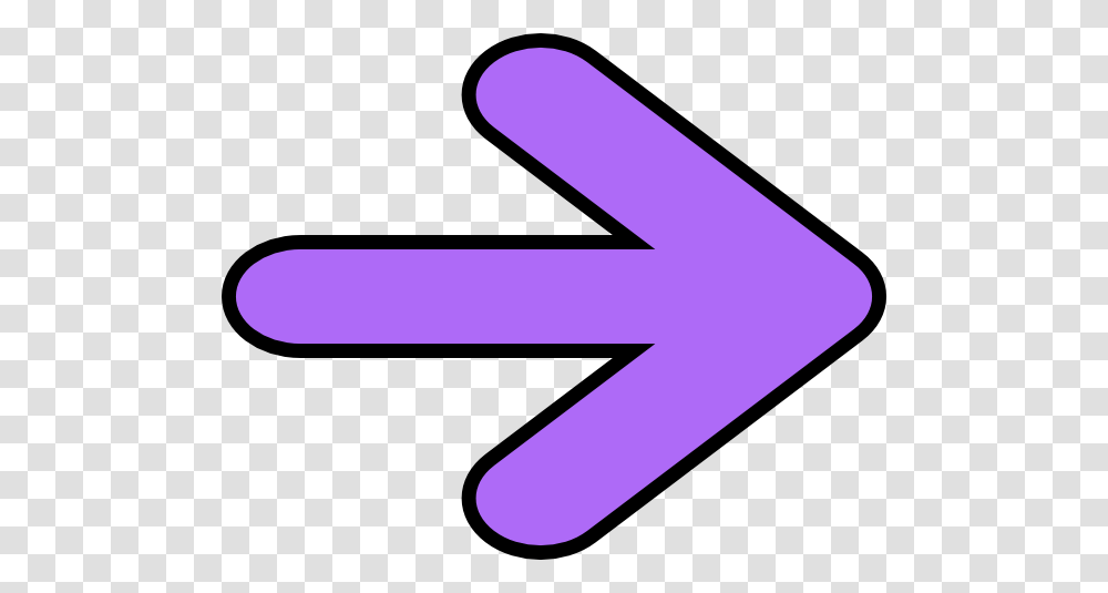 Right Arrow Purple Clip Art, Logo, Trademark Transparent Png