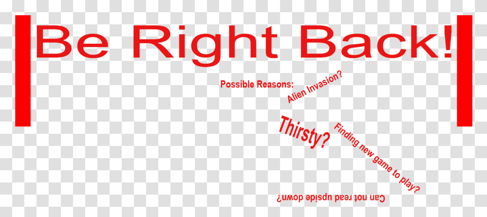 Right Back Brb Overlay Download Romero Trading, Alphabet, Word, Number Transparent Png