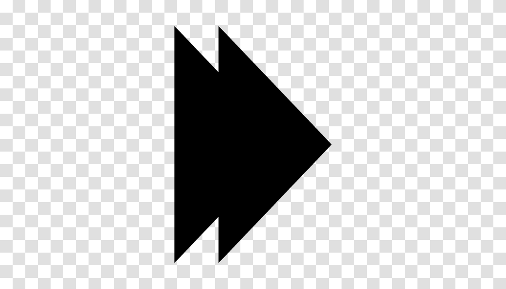 Right Double Arrow, Triangle, Axe, Tool Transparent Png