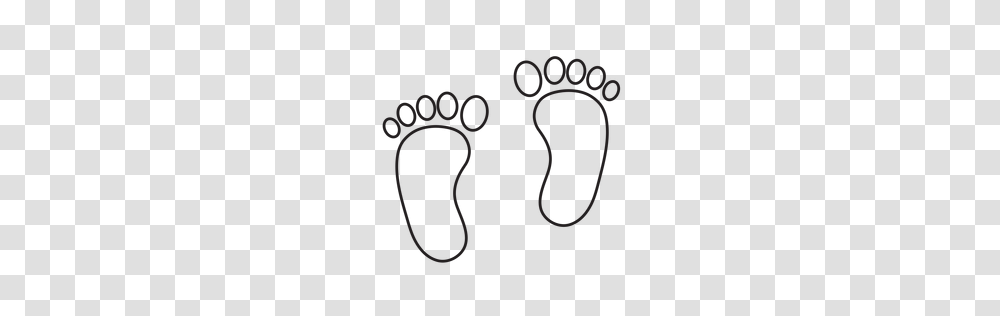 Right Foot Footprint Silhouette, Cat, Pet, Mammal, Animal Transparent Png