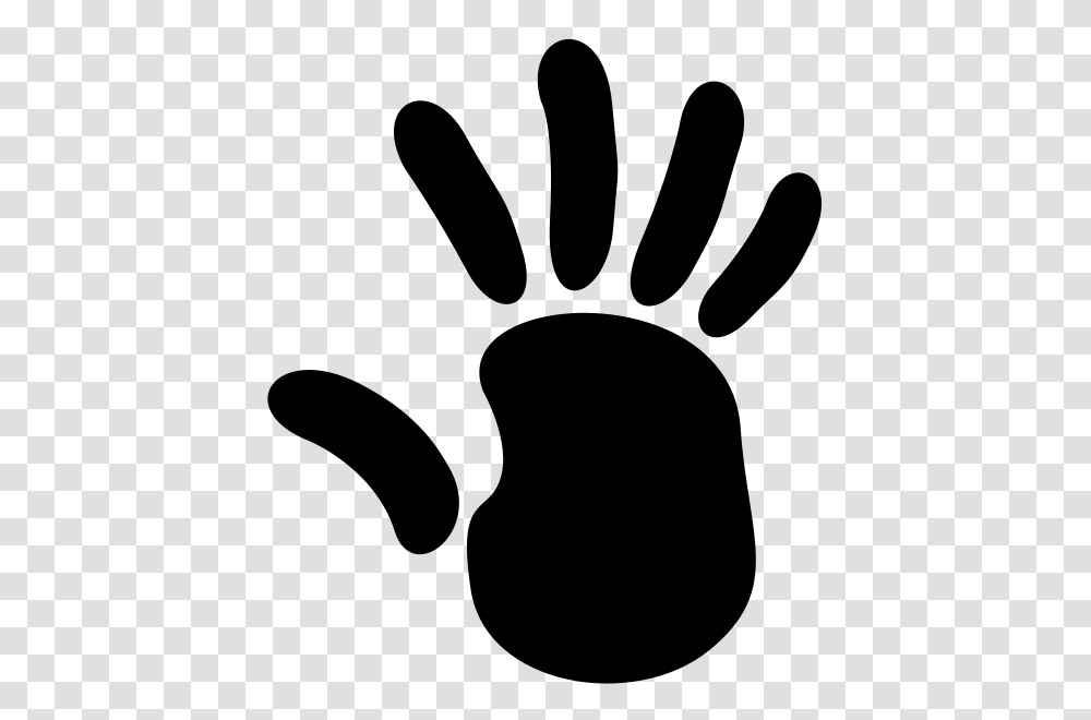 Right Handprint Clip Arts For Web, Gray, World Of Warcraft Transparent Png