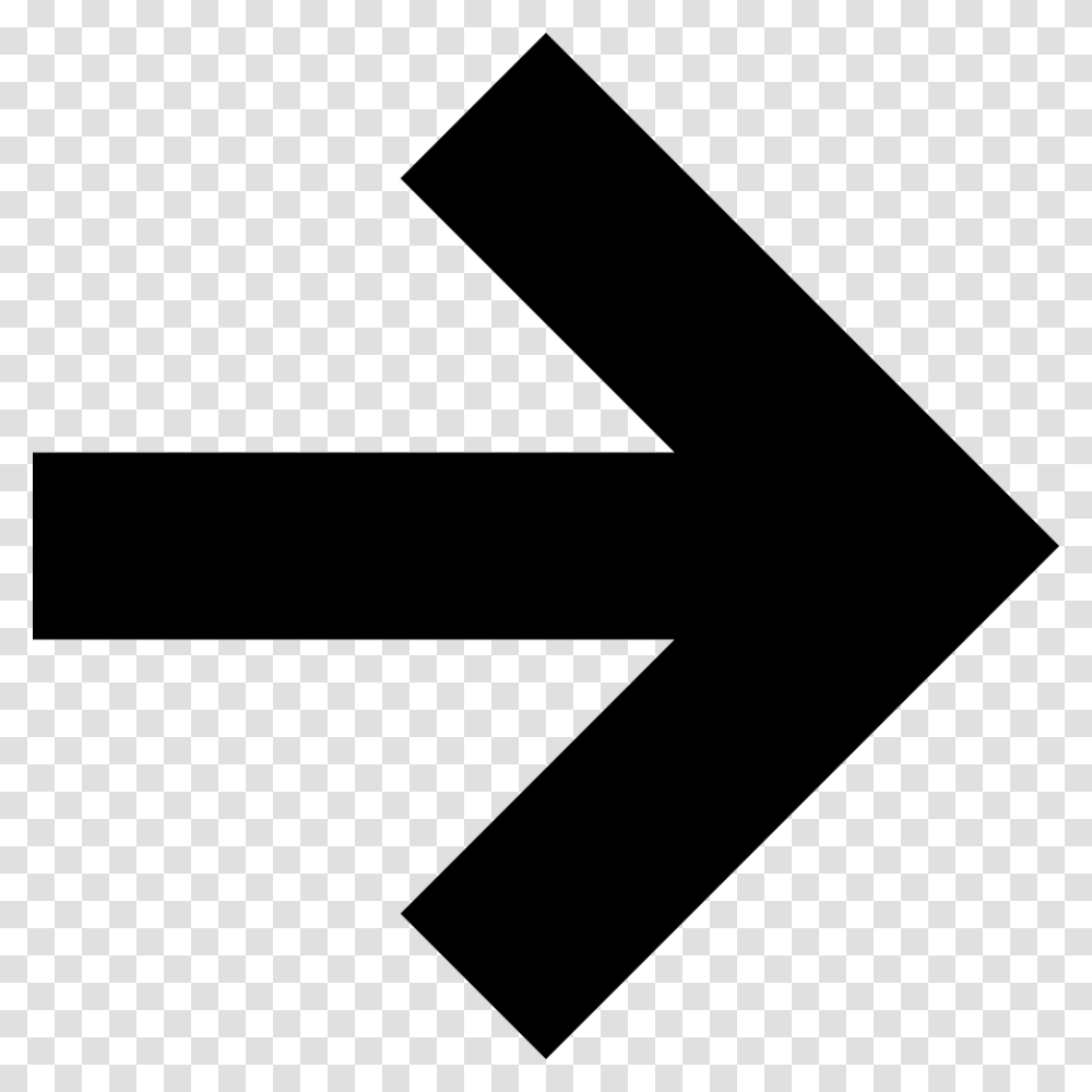 Right Straight Arrow Arrow Right, Logo, Trademark Transparent Png