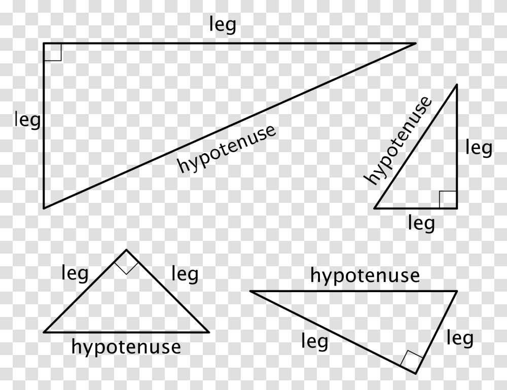 Right Triangle Different Sizes Of Right Triangle, Gray, World Of Warcraft Transparent Png