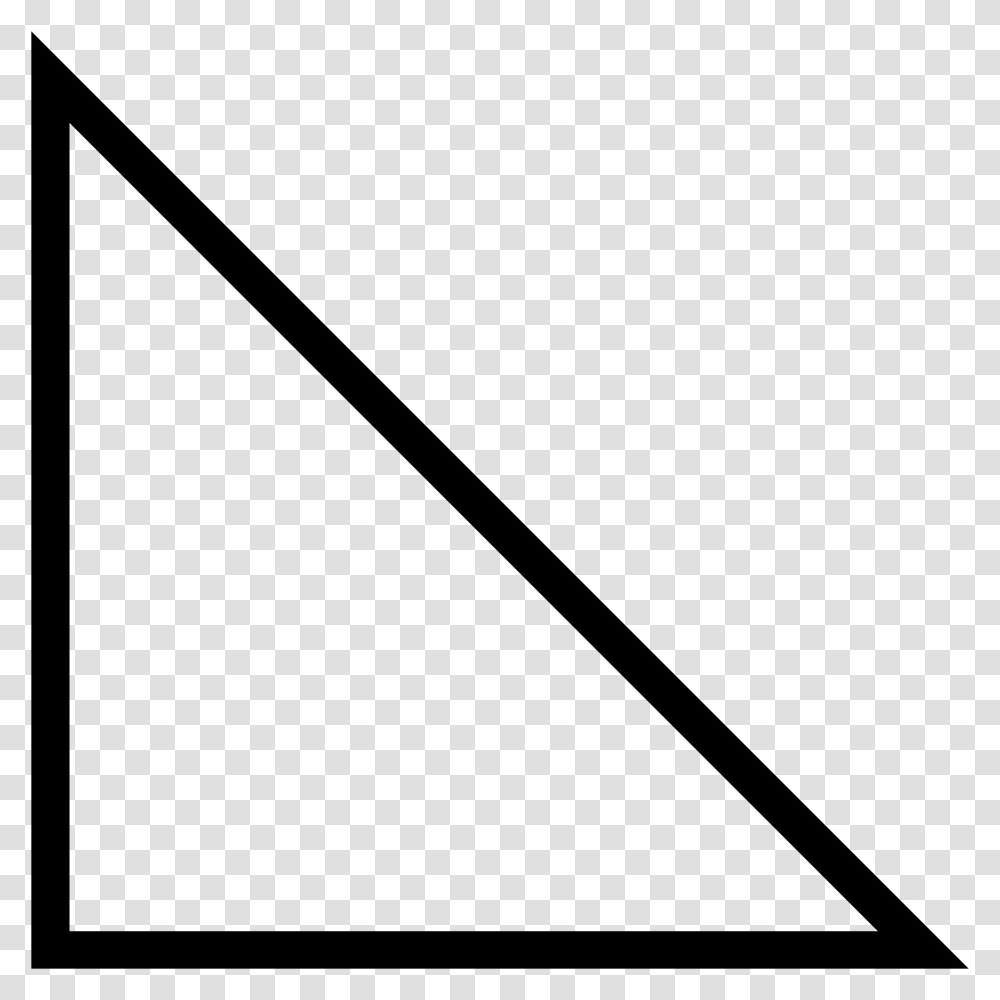 Right Triangle Right Angled Triangle Shape, Gray, World Of Warcraft Transparent Png