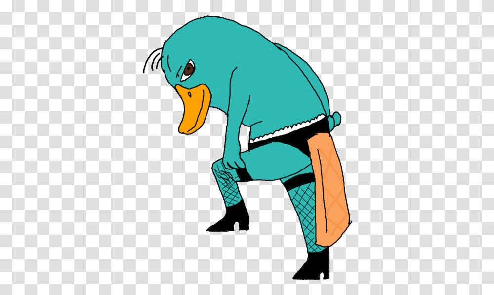 Right When You Think The Sexy Train Is Over Sexy Perry The Platypus, Animal, Bird, Reptile, Dinosaur Transparent Png