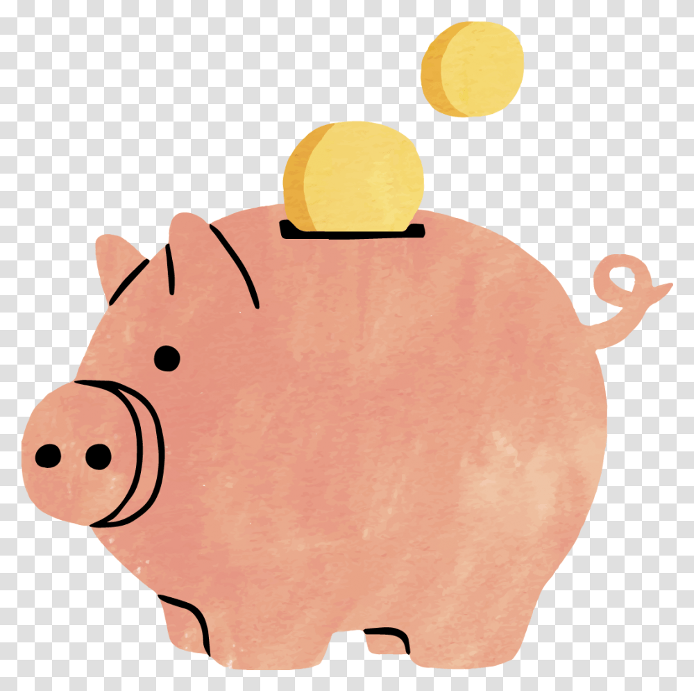 Rightway Home Animal Figure, Piggy Bank, Snowman, Winter, Outdoors Transparent Png