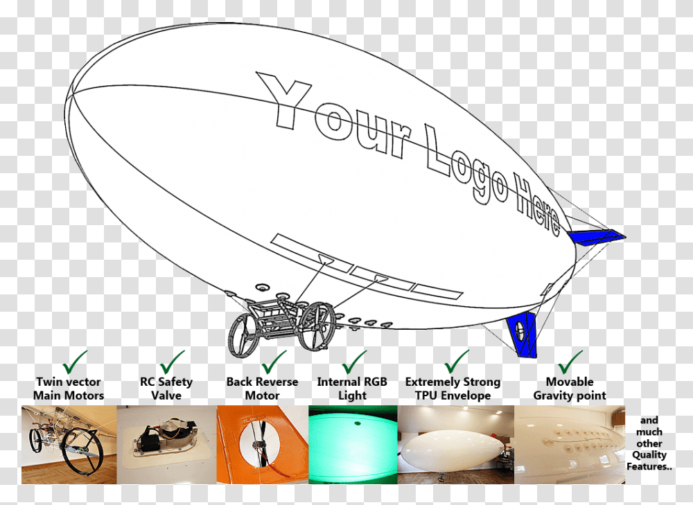 Rigid Airship, Bicycle, Vehicle, Transportation, Bike Transparent Png