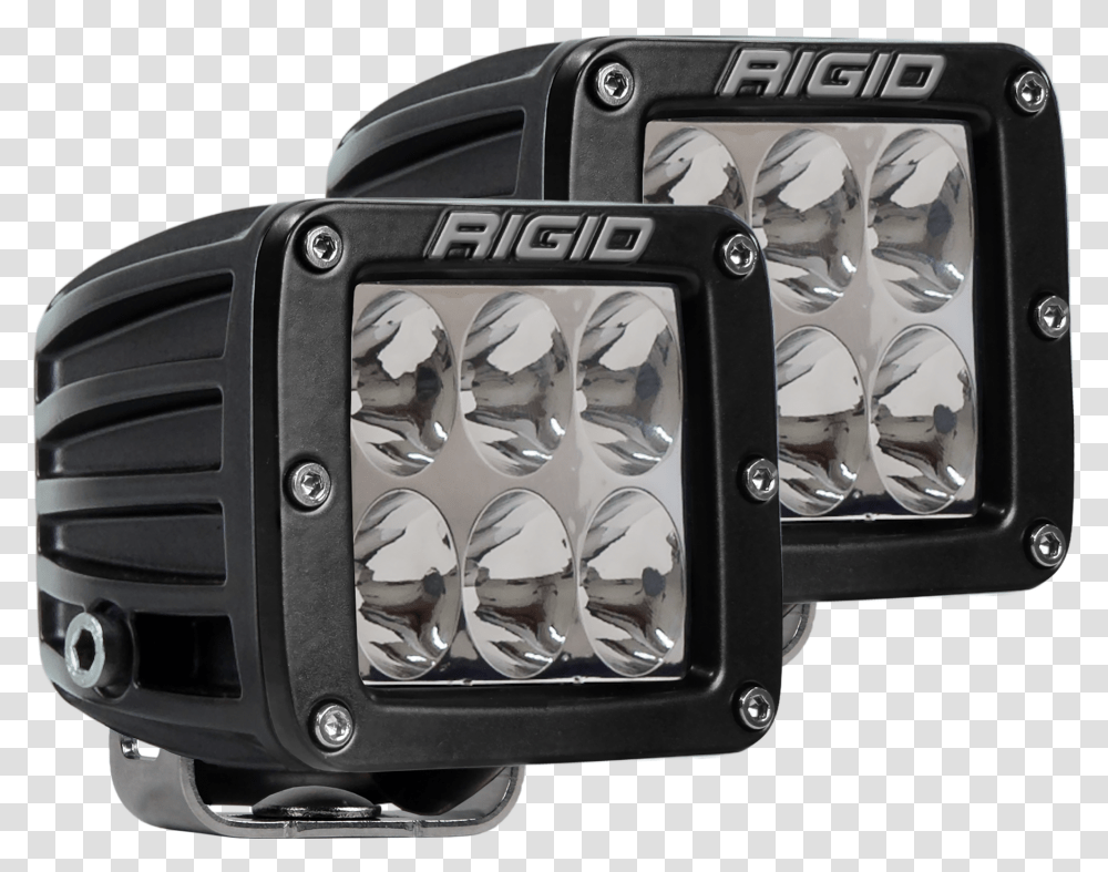 Rigid Industries D Series Pro Lights Truck Brigade Rigid, Lighting, Spotlight, LED, Car Transparent Png