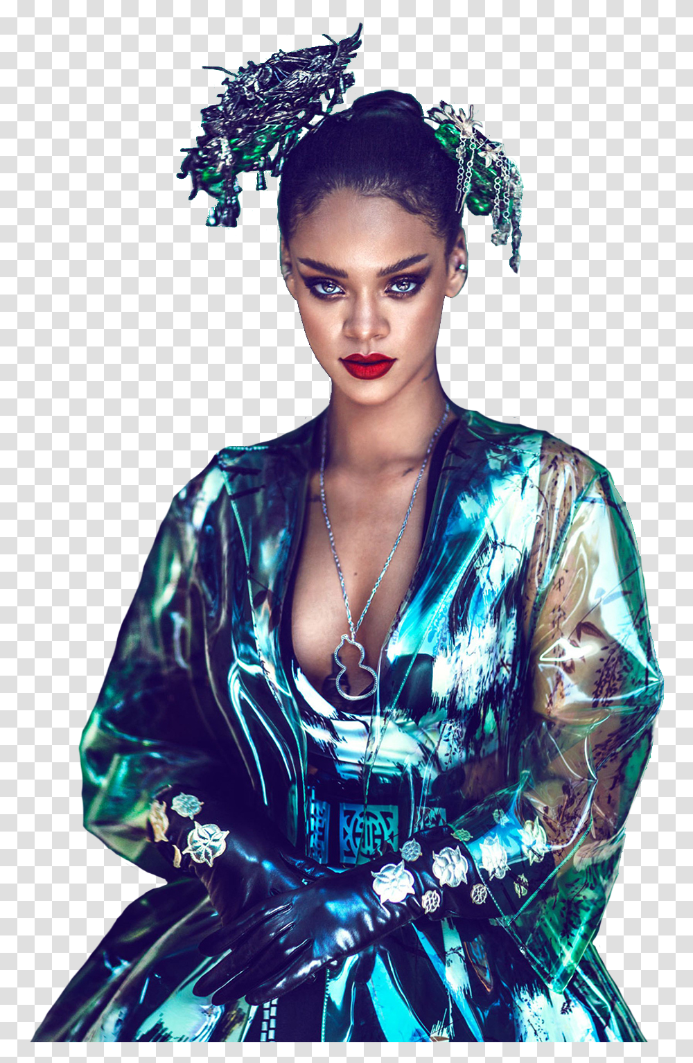 Rihanna Background Rihanna Background, Clothing, Face, Person, Necklace Transparent Png