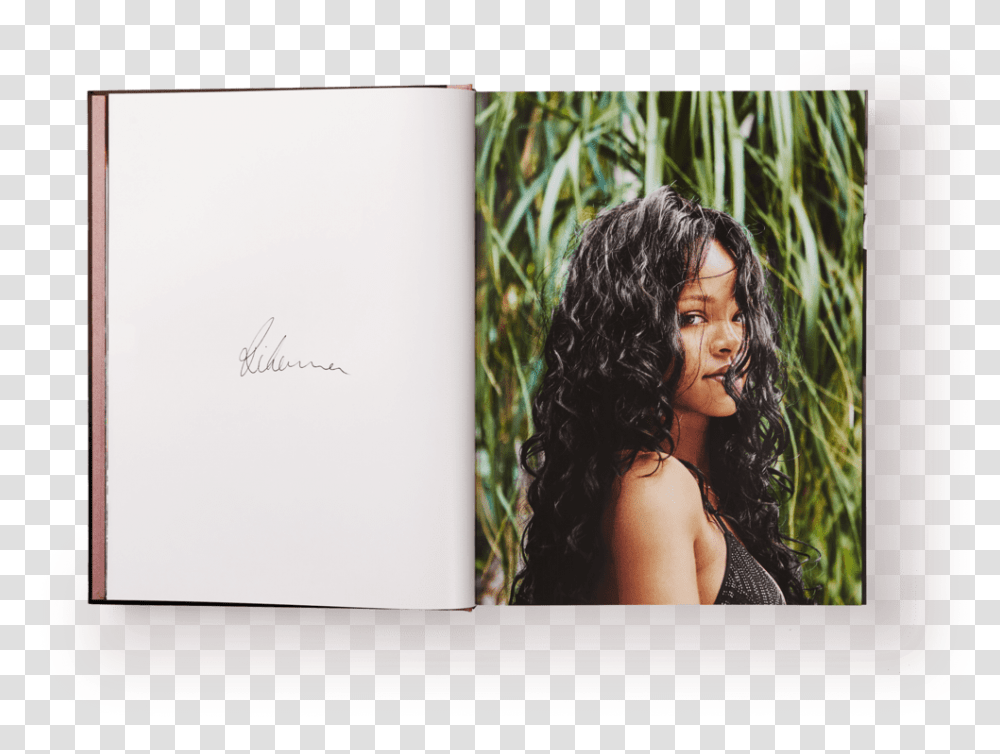 Rihanna Book, Person, Female, Plant Transparent Png