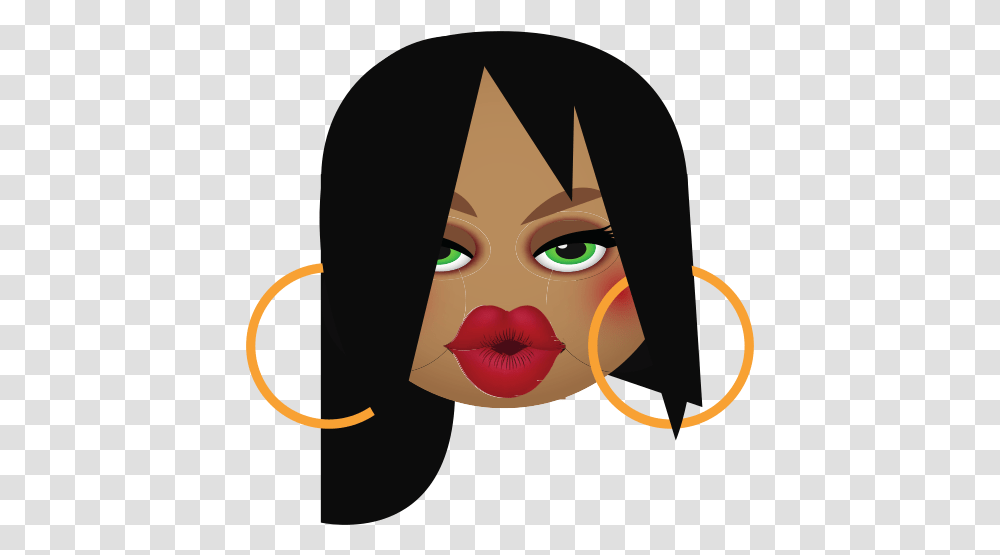 Rihanna Emoji Emojis Emo Face Hair Design, Art, Portrait, Photography, Head Transparent Png