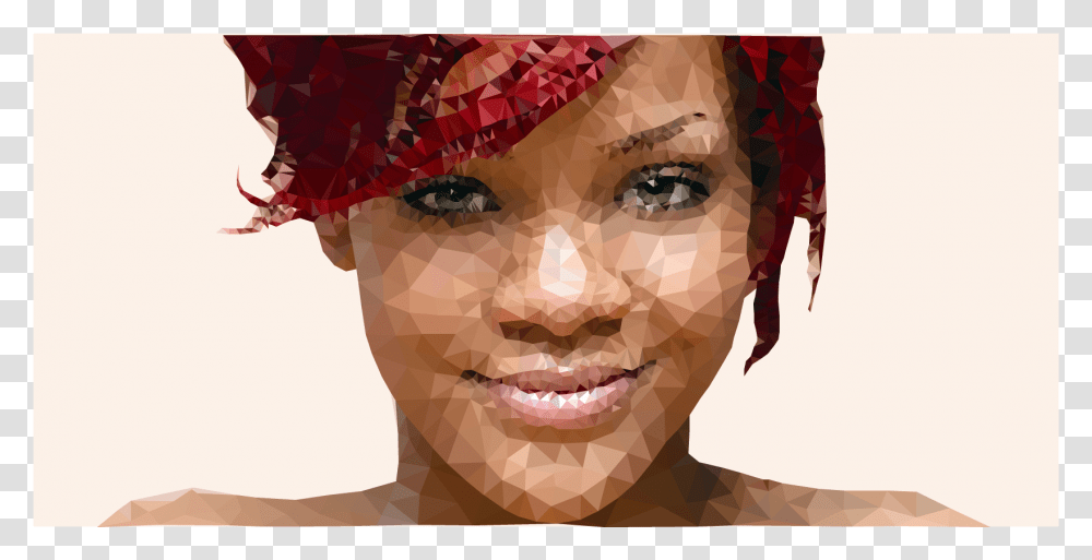 Rihanna, Face, Person, Head Transparent Png