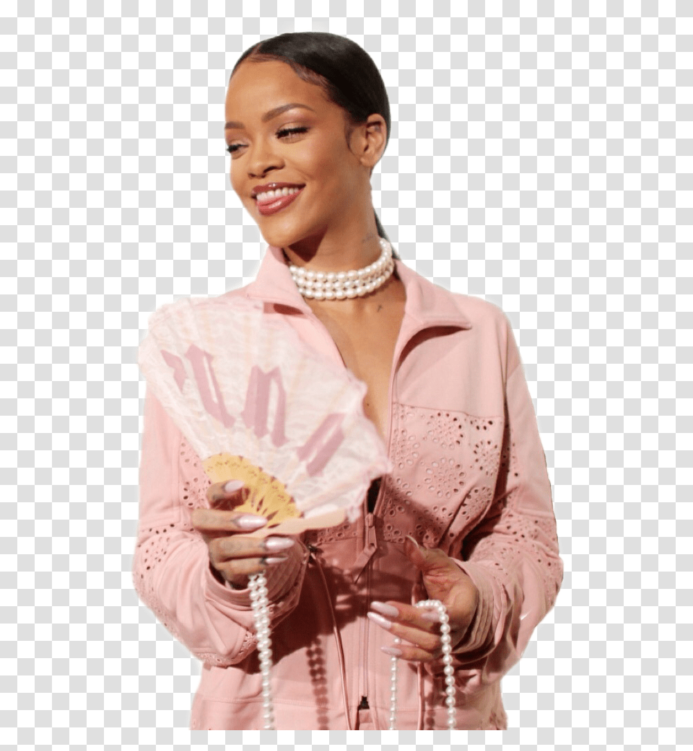 Rihanna Pink Riri Tumblr Iok Ayigomez Rihanna Collage Background, Necklace, Jewelry, Accessories, Clothing Transparent Png