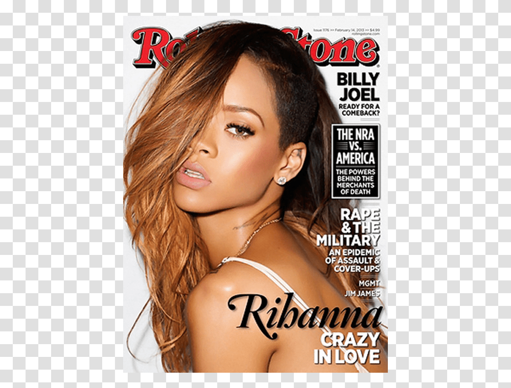 Rihanna Terry Richardson Rolling Stone, Magazine, Person, Human, Face Transparent Png