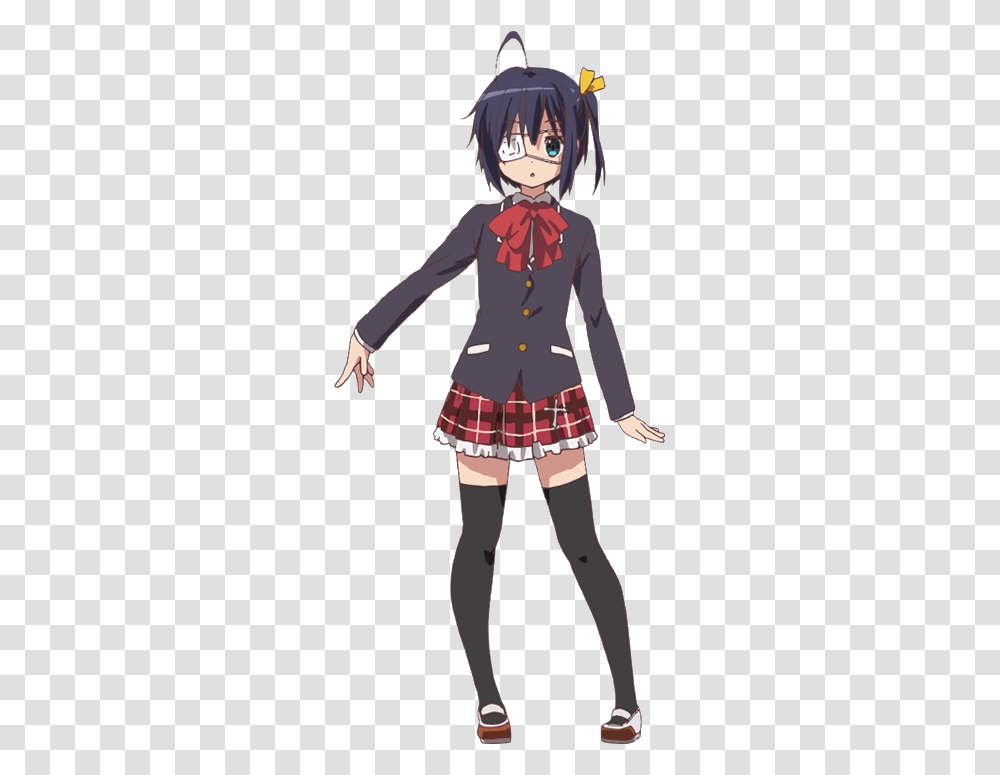 Rikka Takanashi Full Body Anime Character 4021562 Rikka Takanashi, Clothing, Costume, Person, Female Transparent Png