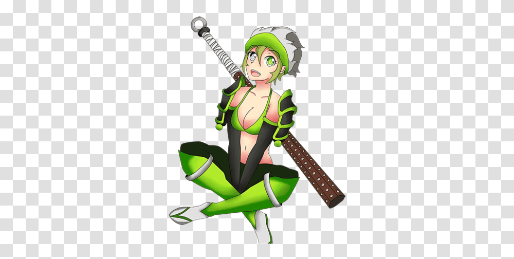 Riku Cartoon, Elf, Green, Costume, Graphics Transparent Png