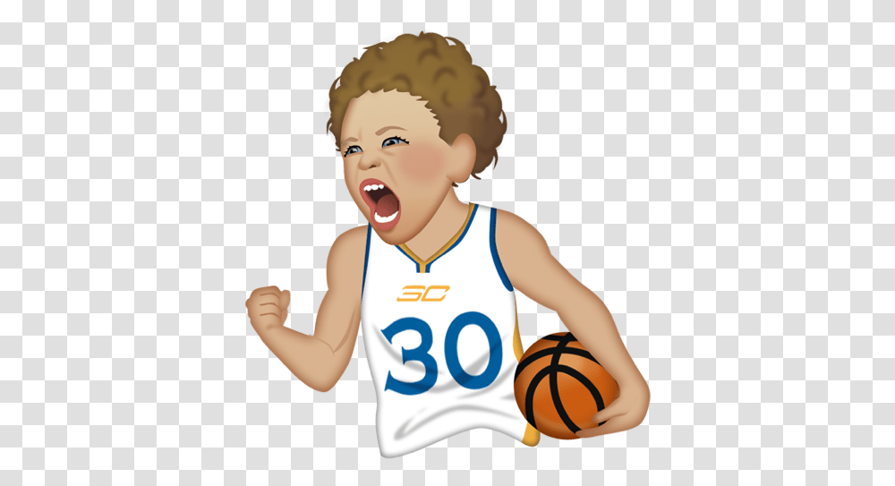 Riley Curry Rules Stephen's Emoji App Stephen Stephen Curry, Person, Human, T-Shirt, Clothing Transparent Png