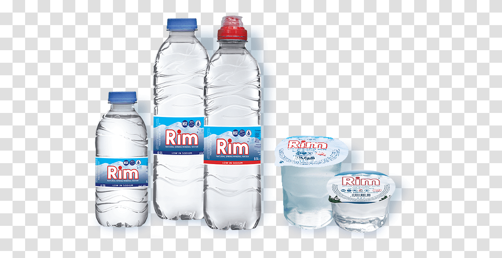 Rim Small Bottled Water, Water Bottle, Mineral Water, Beverage, Drink Transparent Png