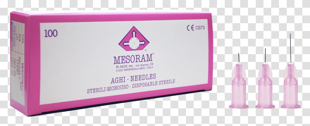 Rimos Mesotherapy Needles Mesoram, Text, Paper, Business Card, Monitor Transparent Png