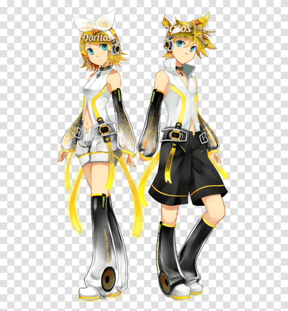 Rin Kagamine Kagamine Rin And Len Append, Person, Human, Apparel Transparent Png