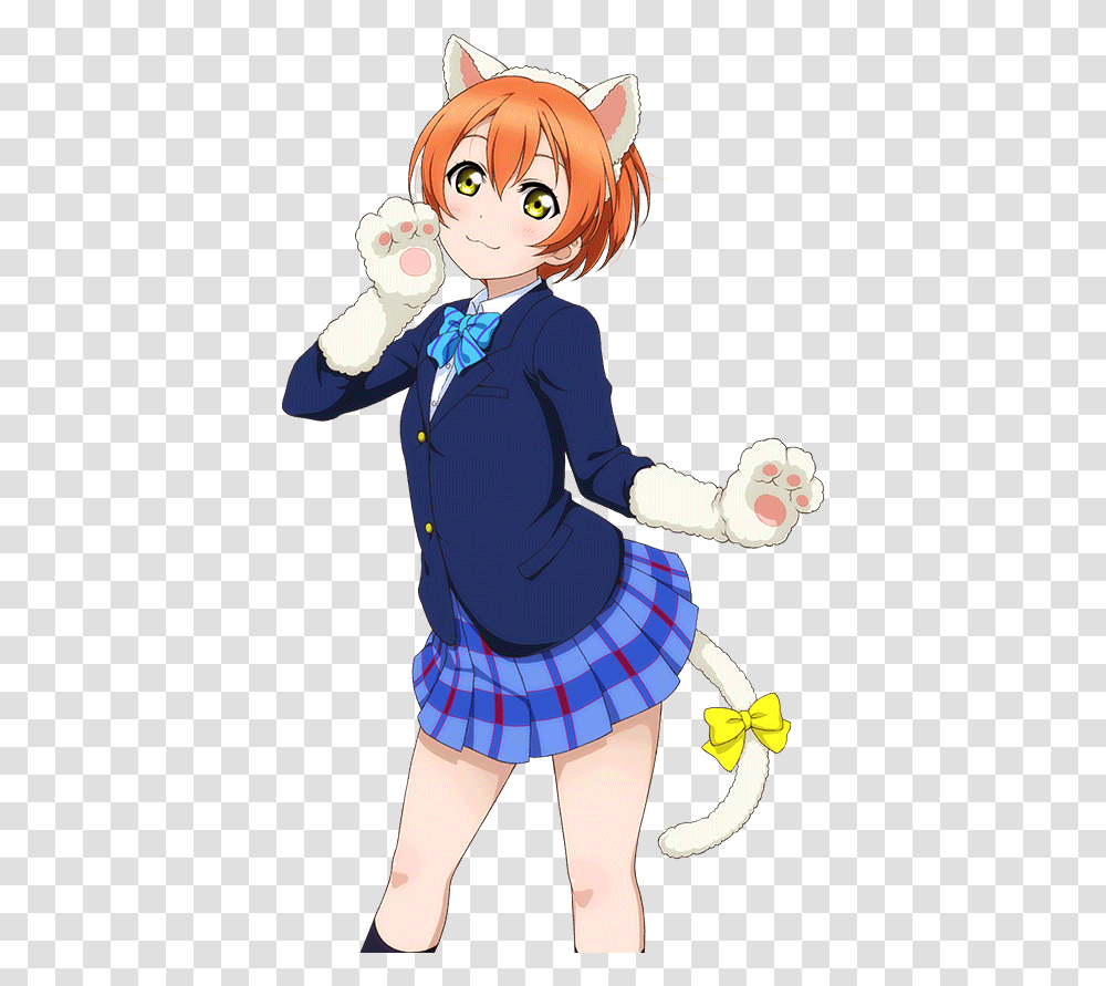 Rin Love Live Cat, Person, Performer, Female Transparent Png
