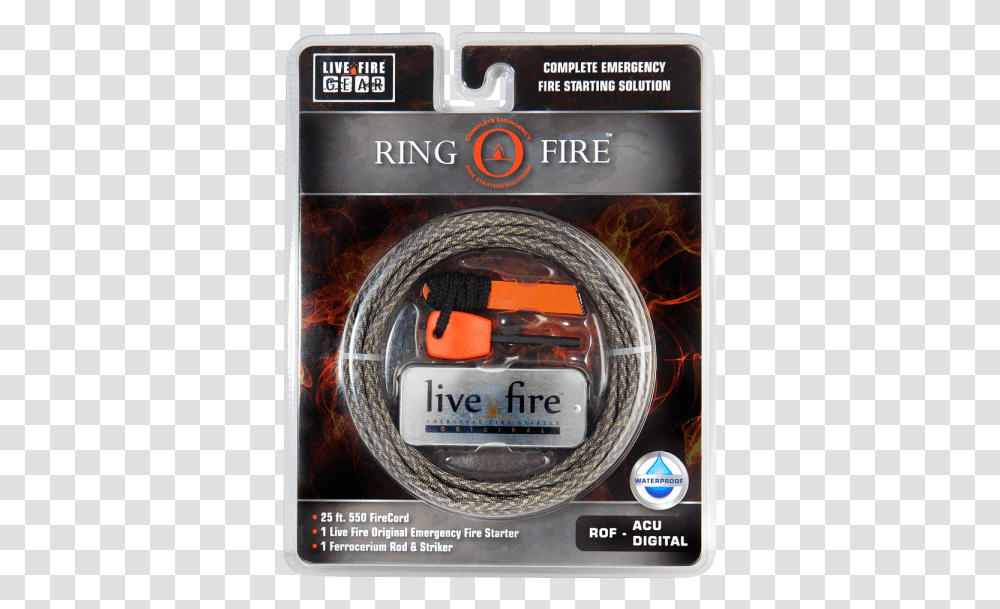Ring O Fire Live Fire Gear, Text, Poster, Advertisement, Label Transparent Png