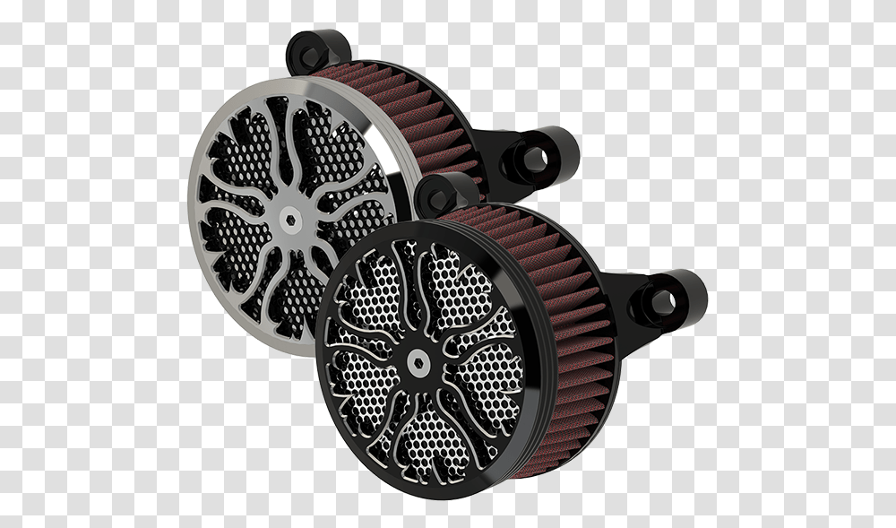 Ring Of Fire Air Cleaner Motorcycle Wheel, Machine, Gear, Spoke Transparent Png