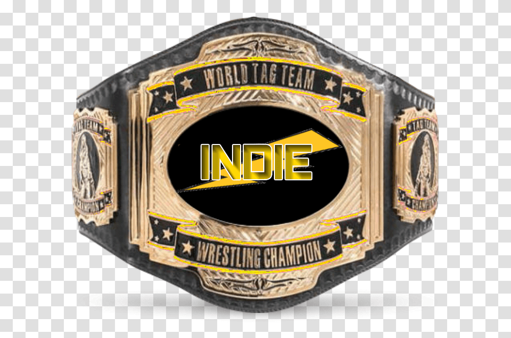 Ring Of Honor Tag Team Championship Belts, Buckle, Label, Accessories Transparent Png