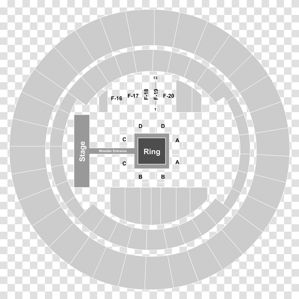 Ring Of Honor Wrestling Tickets Circle, Symbol, Logo, Trademark, Shooting Range Transparent Png