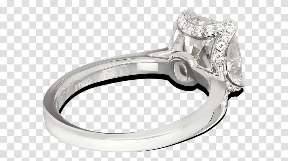 Ring Rosebud Solitaire Pave Diamods Platinum Steven Pre Engagement Ring, Silver, Accessories, Accessory, Jewelry Transparent Png
