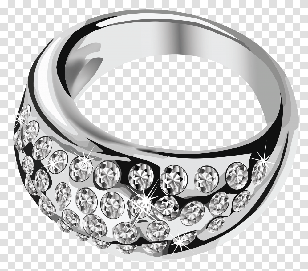 Ring Silver Wedding Rings Transparent Png