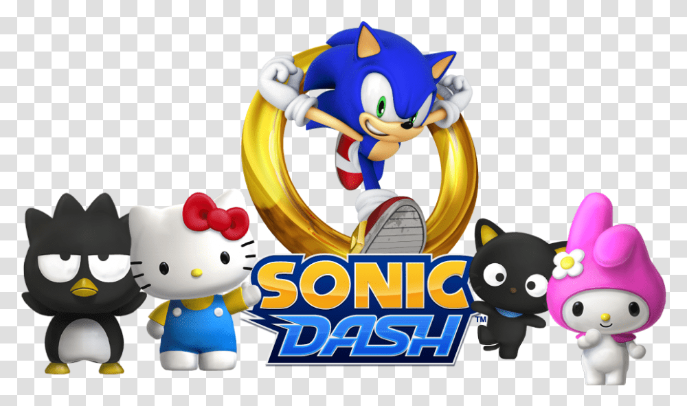 Ring Sonic Dash Texture, Toy, Dragon, Crowd Transparent Png
